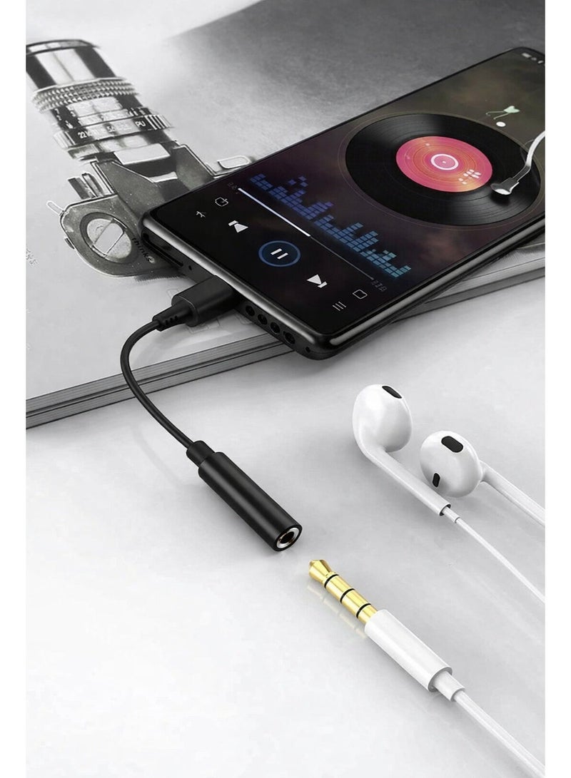 SPON Type-C to 3.5mm Audio Adapter – High-Resolution Sound for Phones & Tablets - Image 2
